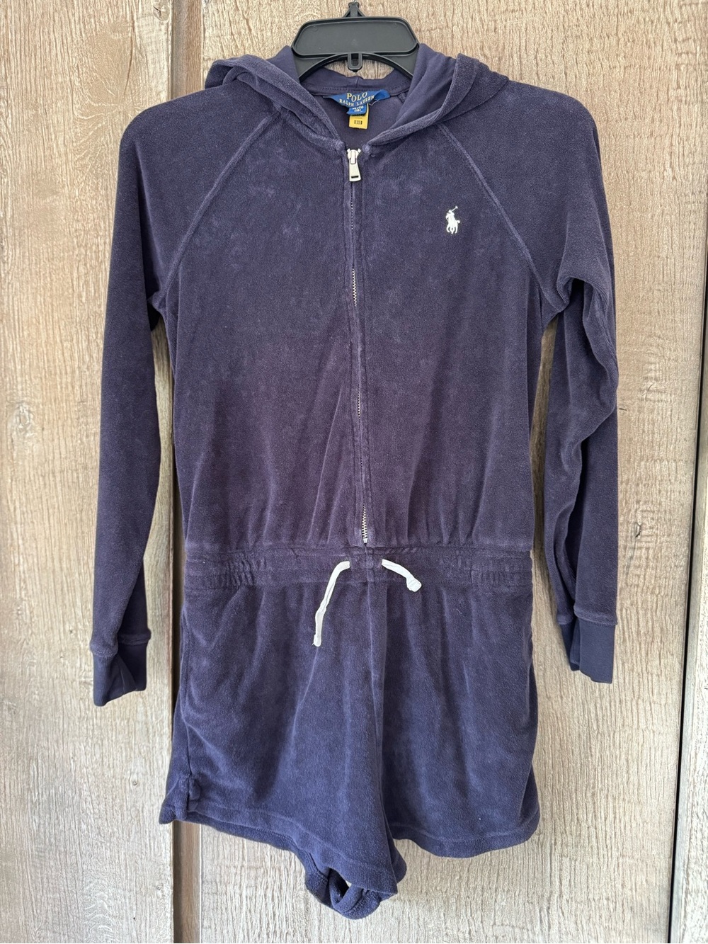 Polo by Ralph Lauren Navy terry jumpsuit